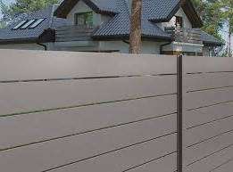 cerramiento perimetral con planchas de aluminio